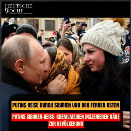 Putins Sibirien-Reise: Kremlmedien inszenieren Nähe zur Bevölkerung