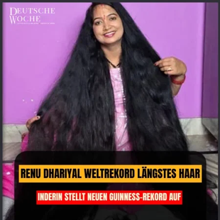 Renu Dhariyal Weltrekord längstes Haar: Inderin stellt neuen Guinness-Rekord auf