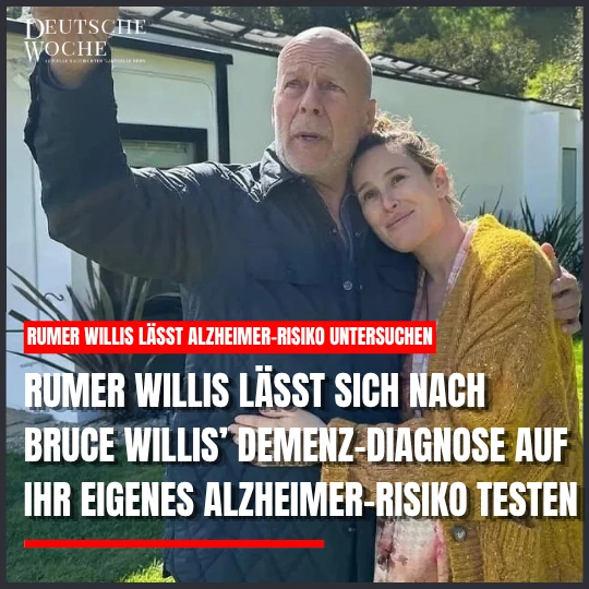Rumer Willis lässt sich nach Bruce Willis’ Demenz-Diagnose auf ihr eigenes Alzheimer-Risiko testen Rumer Willis lässt sich nach Bruce Willis’ Demenz-Diagnose auf ihr eigenes Alzheimer-Risiko testen