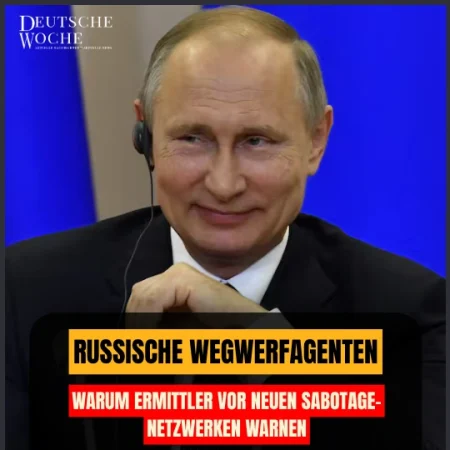 Russische Wegwerfagenten: Warum Ermittler vor neuen Sabotage-Netzwerken warnen Russische Wegwerfagenten: Warum Ermittler vor neuen Sabotage-Netzwerken warnen