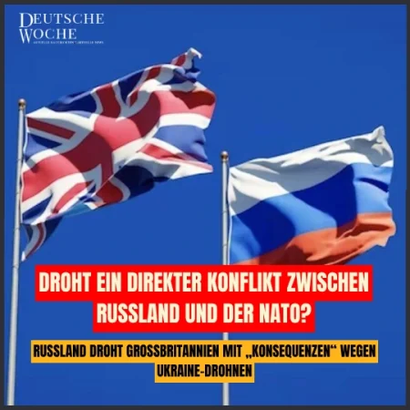 Russland droht Großbritannien mit „Konsequenzen“ wegen Ukraine-Drohnen