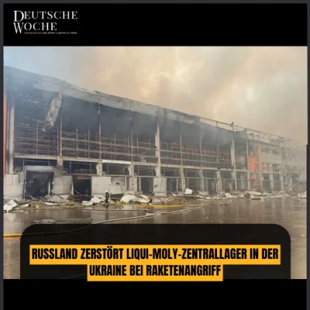 Russland zerstört Liqui-Moly-Zentrallager in der Ukraine bei Raketenangriff Russland zerstört Liqui-Moly-Zentrallager in der Ukraine bei Raketenangriff