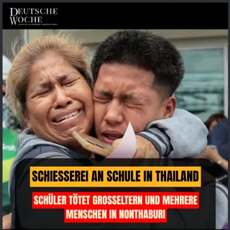 Schießerei an Schule in Thailand: Schüler tötet Großeltern und mehrere Menschen in Nonthaburi