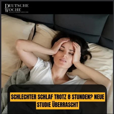Schlechter Schlaf trotz 8 Stunden? Neue Studie überrascht Schlechter Schlaf trotz 8 Stunden? Neue Studie überrascht