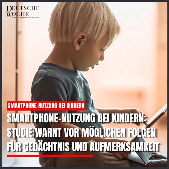 Smartphone-Nutzung bei Kindern: Studie warnt vor möglichen Folgen für Gedächtnis und Aufmerksamkeit Smartphone-Nutzung bei Kindern: Studie warnt vor möglichen Folgen für Gedächtnis und Aufmerksamkeit