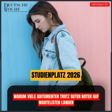 Studienplatz 2026: Warum viele Abiturienten trotz guter Noten auf Wartelisten landen