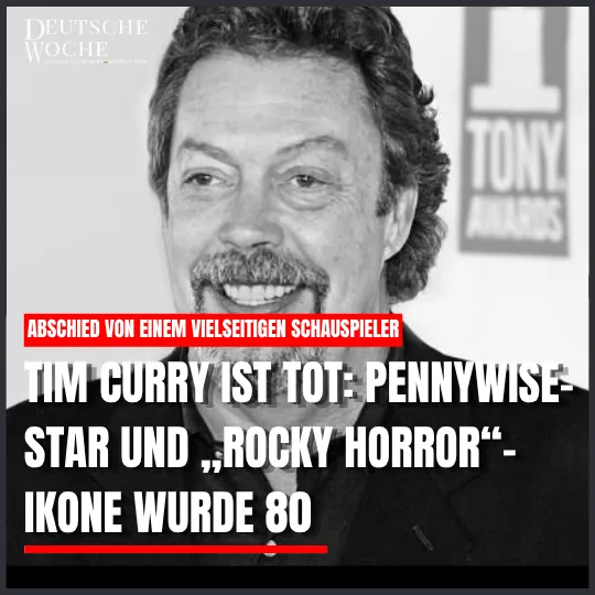 Tim Curry ist tot: Pennywise-Star und „Rocky Horror“-Ikone wurde 80