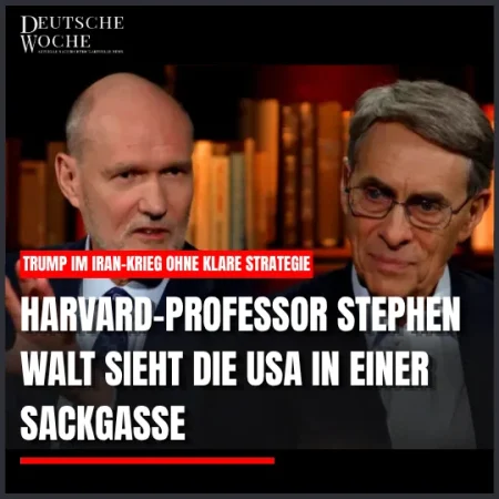 Trump im Iran-Krieg ohne klare Strategie: Harvard-Professor Stephen Walt sieht die USA in einer Sackgasse