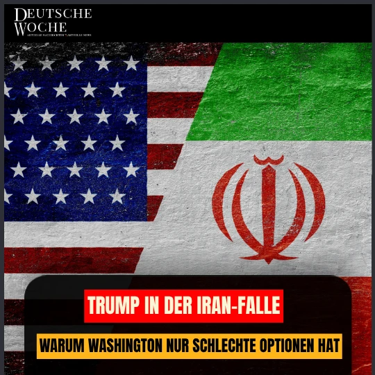 Trump in der Iran-Falle: Warum Washington nur schlechte Optionen hat Trump in der Iran-Falle: Warum Washington nur schlechte Optionen hat