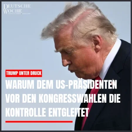 Trump unter Druck: Warum dem US-Präsidenten vor den Kongresswahlen die Kontrolle entgleitet Trump unter Druck: Warum dem US-Präsidenten vor den Kongresswahlen die Kontrolle entgleitet