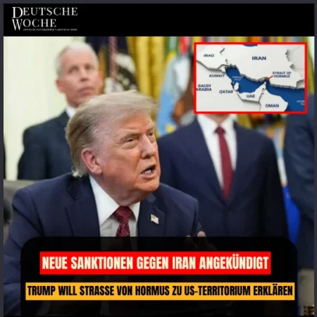 Trump will Straße von Hormus zu US-Territorium erklären