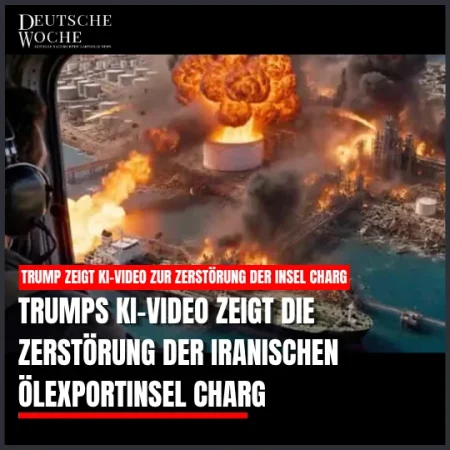 Trumps KI-Video zeigt die Zerstörung der iranischen Ölexportinsel Charg
