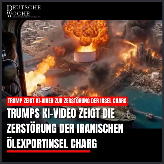 Trumps KI-Video zeigt die Zerstörung der iranischen Ölexportinsel Charg