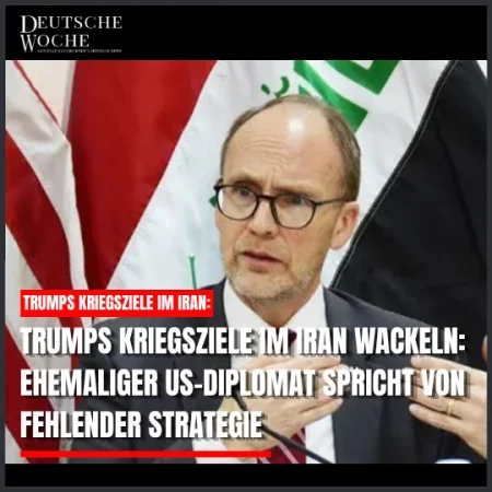 Trumps Kriegsziele im Iran wackeln: Ehemaliger US-Diplomat spricht von fehlender Strategie