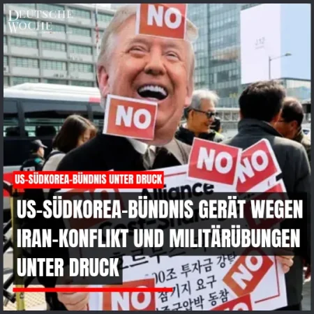 US-Südkorea-Bündnis gerät wegen Iran-Konflikt und Militärübungen unter Druck US-Südkorea-Bündnis gerät wegen Iran-Konflikt und Militärübungen unter Druck