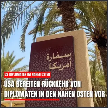 USA bereiten Rückkehr von Diplomaten in den Nahen Osten vor