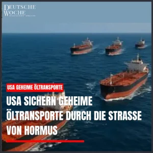 USA sichern geheime Öltransporte durch die Straße von Hormus