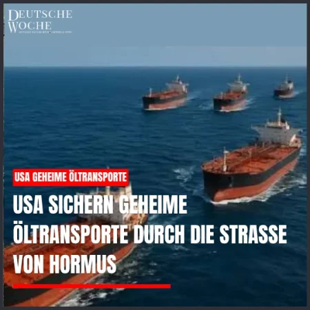 USA sichern geheime Öltransporte durch die Straße von Hormus