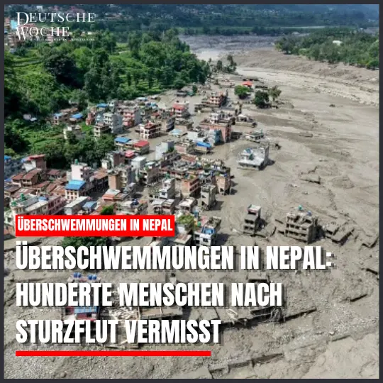 Überschwemmungen in Nepal: Hunderte Menschen nach Sturzflut vermisst Überschwemmungen in Nepal: Hunderte Menschen nach Sturzflut vermisst