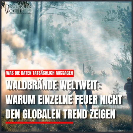 Waldbrände weltweit: Warum einzelne Feuer nicht den globalen Trend zeigen