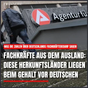 Fachkräfte aus dem Ausland: Diese Herkunftsländer liegen beim Gehalt vor Deutschen