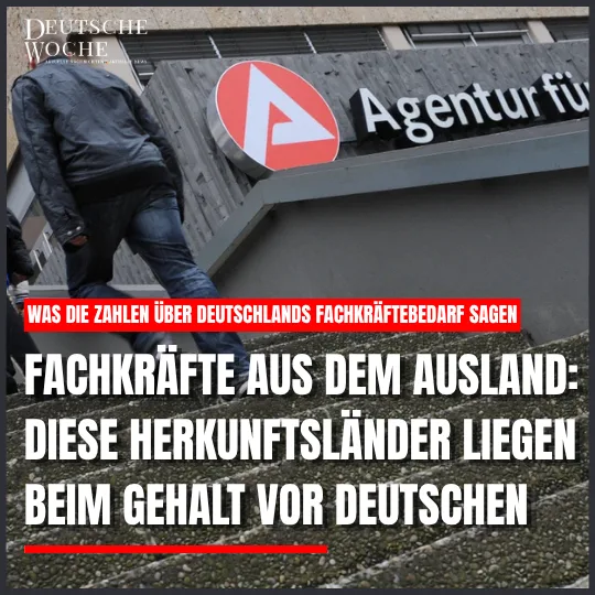 Fachkräfte aus dem Ausland: Diese Herkunftsländer liegen beim Gehalt vor Deutschen Fachkräfte aus dem Ausland: Diese Herkunftsländer liegen beim Gehalt vor Deutschen