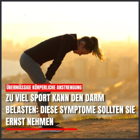 Zu viel Sport kann den Darm belasten: Diese Symptome sollten Sie ernst nehmen
