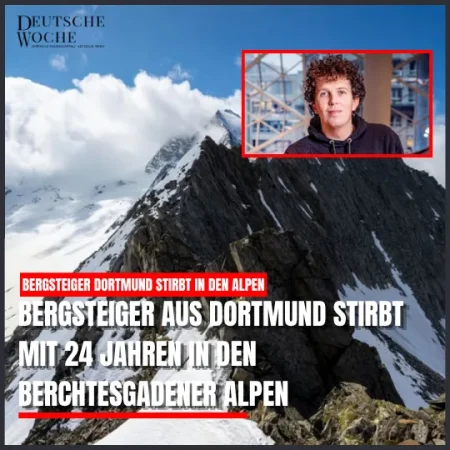Bergsteiger aus Dortmund stirbt mit 24 Jahren in den Berchtesgadener Alpen
