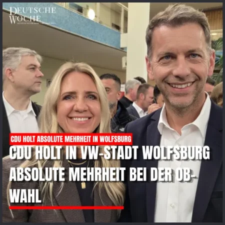 CDU holt in VW-Stadt Wolfsburg absolute Mehrheit bei der OB-Wahl