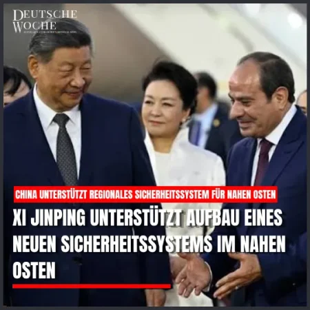 China unterstützt regionales Sicherheitssystem für den Nahen Osten