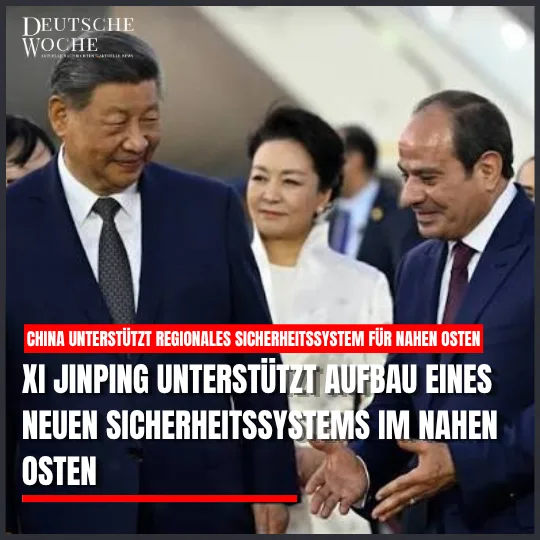 China unterstützt regionales Sicherheitssystem für den Nahen Osten