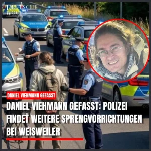 Daniel Viehmann gefasst: Polizei findet weitere Sprengvorrichtungen bei Weisweiler