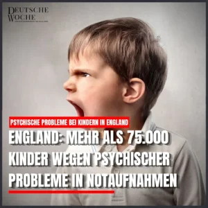 England: Mehr als 75.000 Kinder wegen psychischer Probleme in Notaufnahmen