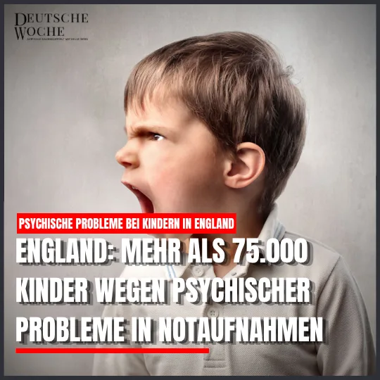 England: Mehr als 75.000 Kinder wegen psychischer Probleme in Notaufnahmen England: Mehr als 75.000 Kinder wegen psychischer Probleme in Notaufnahmen