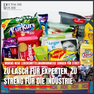 Indiens neue Lebensmittelwarnhinweise sorgen für Streit: Zu lasch für Experten, zu streng für die Industrie