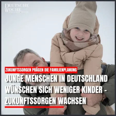 Junge Menschen in Deutschland wünschen sich weniger Kinder – Zukunftssorgen wachsen