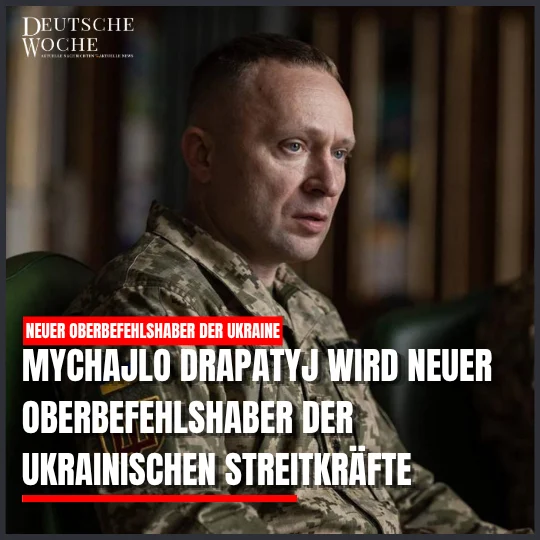 Mychajlo Drapatyj wird neuer Oberbefehlshaber der ukrainischen Streitkräfte