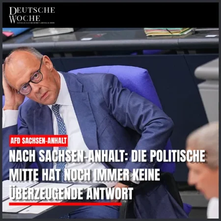 Nach Sachsen-Anhalt: Die politische Mitte hat noch immer keine überzeugende Antwort
