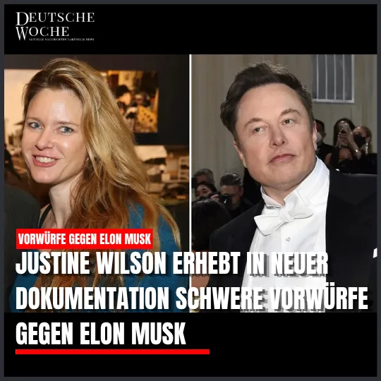 Justine Wilson erhebt in neuer Dokumentation schwere Vorwürfe gegen Elon Musk Justine Wilson erhebt in neuer Dokumentation schwere Vorwürfe gegen Elon Musk