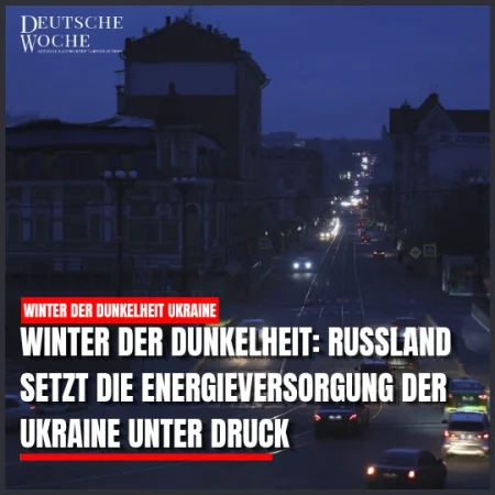 Winter der Dunkelheit: Russland setzt die Energieversorgung der Ukraine unter Druck